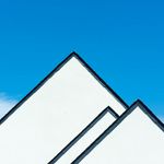 Symmetrical abstract lines representing balance